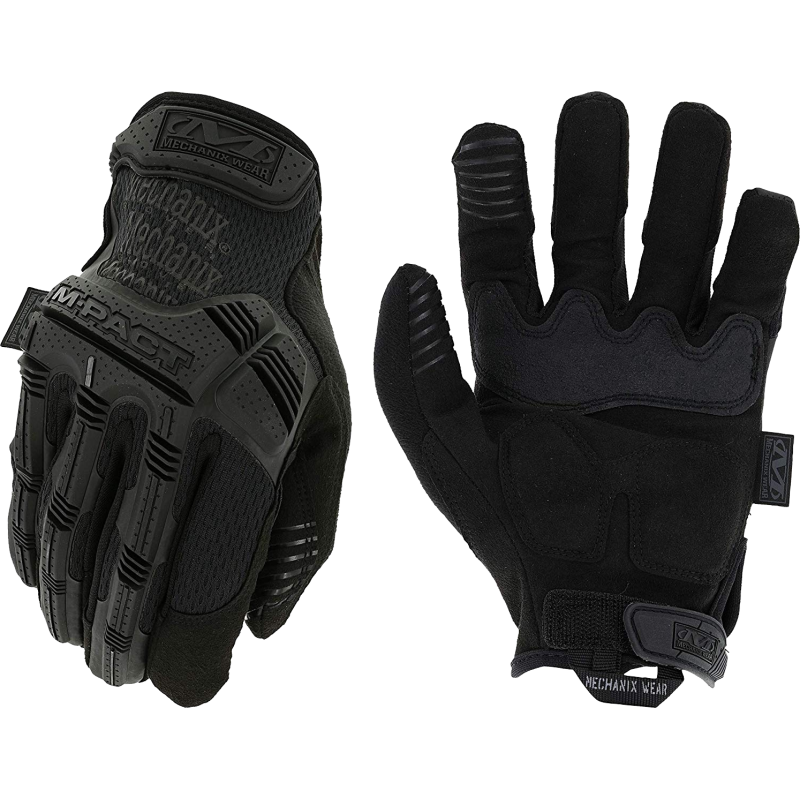 Guanti Tattici con Protezioni M-Pact Colore Nero by Mechanix Wear
