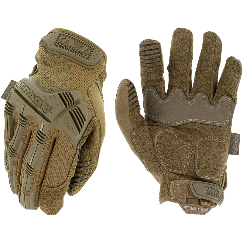 Guanti Tattici con Protezioni M-Pact Colore Coyote by Mechanix Wear