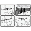 Cintura in Nylon UTL Urban Tactical Belt Colore Coyote by Helikon-Tex