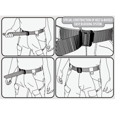 Cintura in Nylon UTL Urban Tactical Belt Colore Coyote by Helikon-Tex
