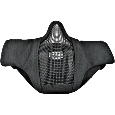 Maschera Facciale di Protezione con Griglia Colore Nero by Wosport