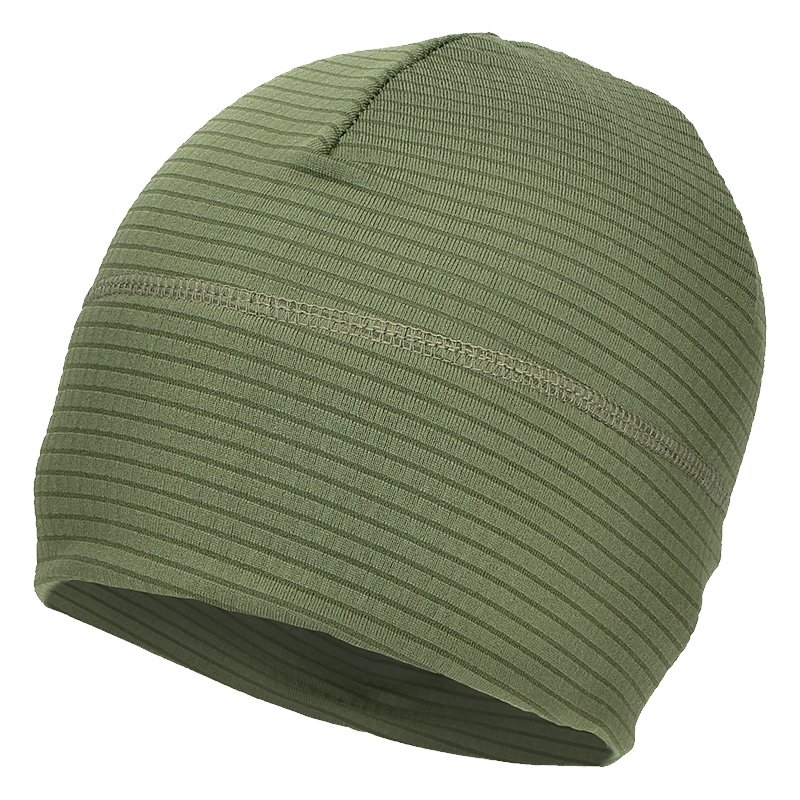 Berretto Dry in Pile a Nido d'Ape Colore Verde by Miltec