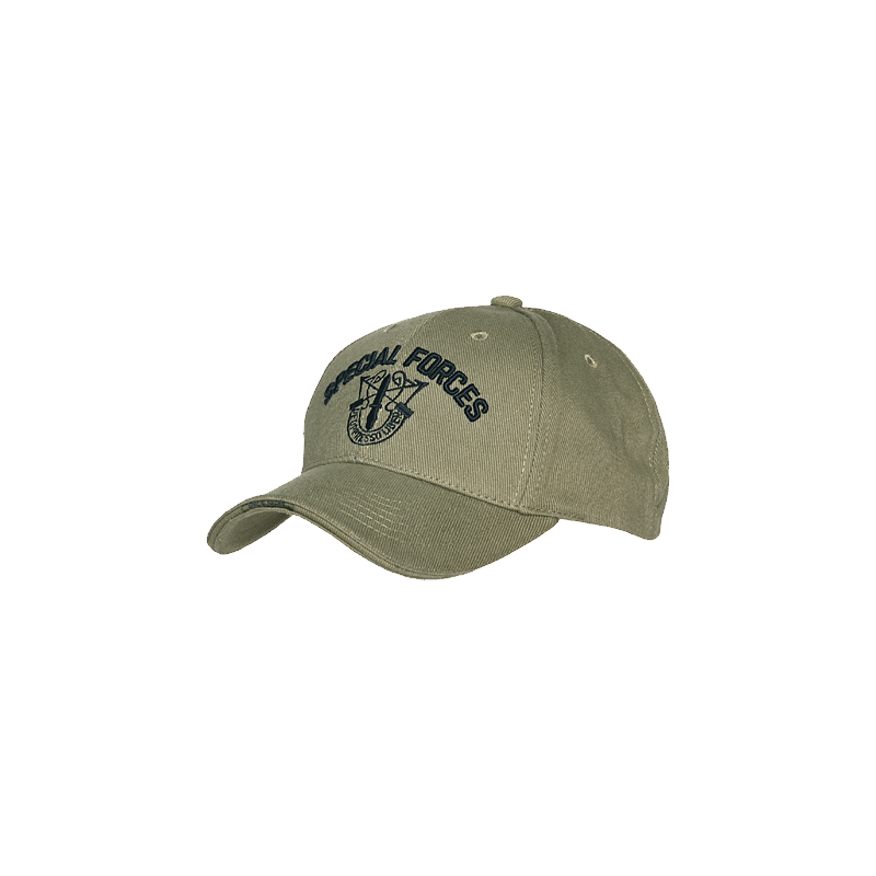 Baseball Cap Berretto Logo Special Forces Colore Tan by Fostex