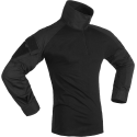 Combat Shirt in RipStop e Torso Cotone Colore Nero by Invader Gear