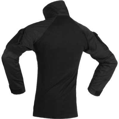 Combat Shirt in RipStop e Torso Cotone Colore Nero by Invader Gear