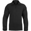 Combat Shirt in RipStop e Torso Cotone Colore Nero by Invader Gear