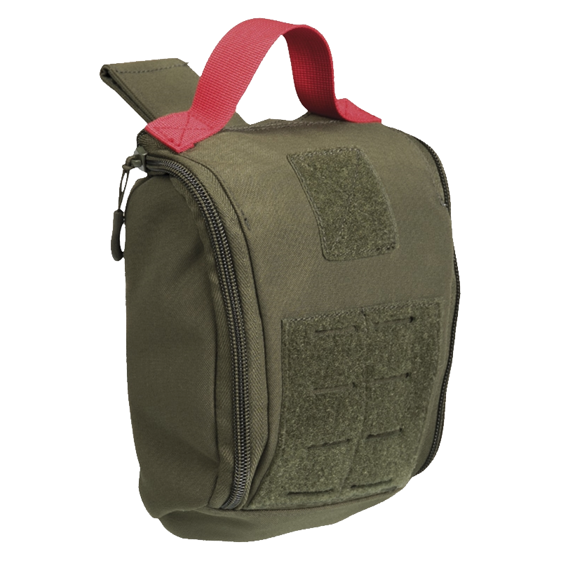 Tasca Medica IFAK con MOLLE LaserCut a Sgancio Rapido Colore Verde by
