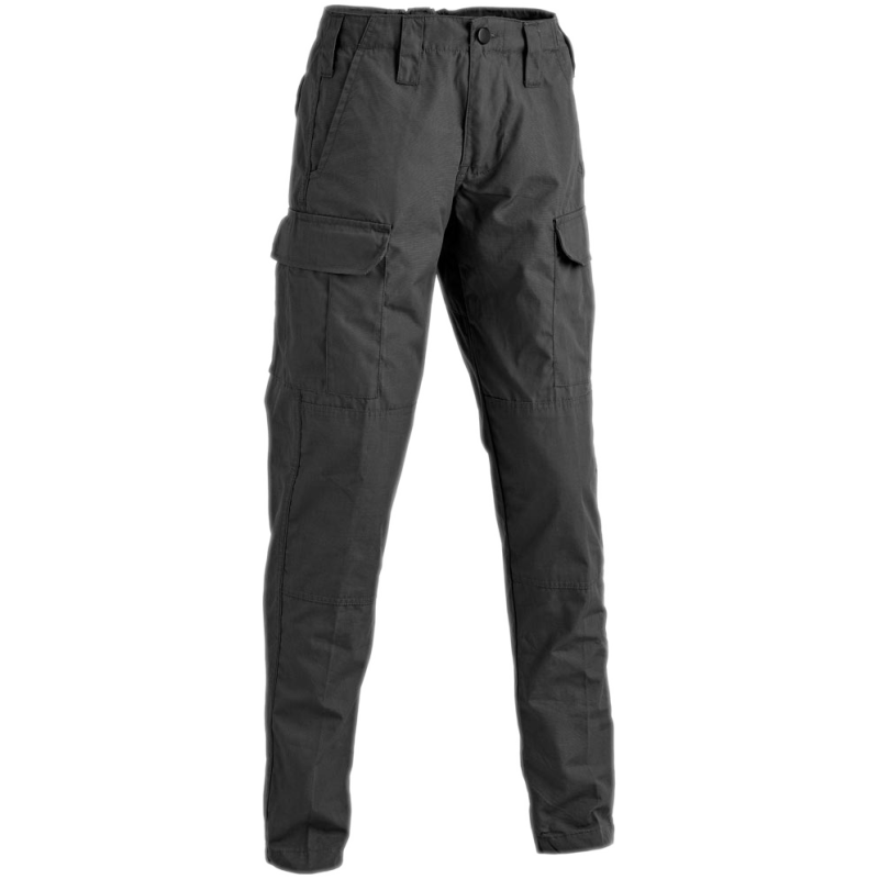 Pantalone Cargo Basic in Cotone Ripstop Colore Nero by Defcon 5