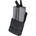 Singola Porta Caricatori a 2 File Colore Nero by Condor