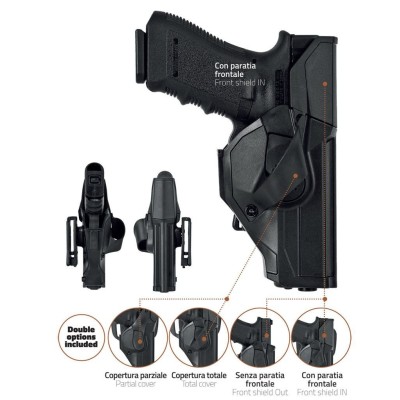 CCH800 CAMA LV.II Fondina in Polimero per Beretta 92 by Vega Holster