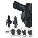 CCH804 CAMA LV.II Fondina in Polimero per Glock 17/19 by Vega Holster