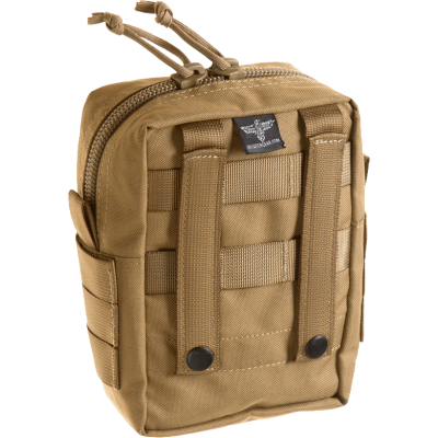 Tasca Utility Verticale con MOLLE Colore Coyote by Invader Gear