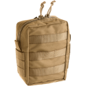 Tasca Utility Verticale con MOLLE Colore Coyote by Invader Gear