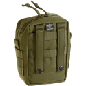 Tasca Utility Verticale con MOLLE Colore OD by Invader Gear