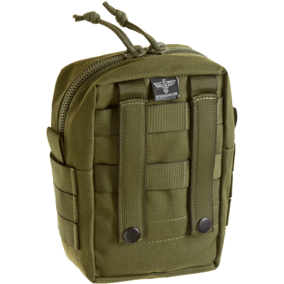 Tasca Utility Verticale con MOLLE Colore OD by Invader Gear