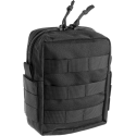 Tasca Utility Verticale con MOLLE Colore Nero by Invader Gear