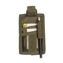 Porta Badge e ID Card con Velcro Rimovibile Colore Nero by Mil-Tec