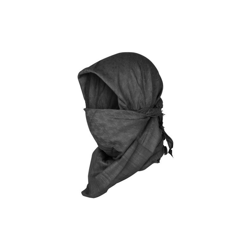Sciarpa Shemag Kefiah in Cotone Colore Nero by Mil-Tec