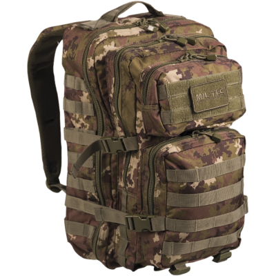Zaino Assault Pack MOLLE da 40L Colore Vegetato by Mil-Tec