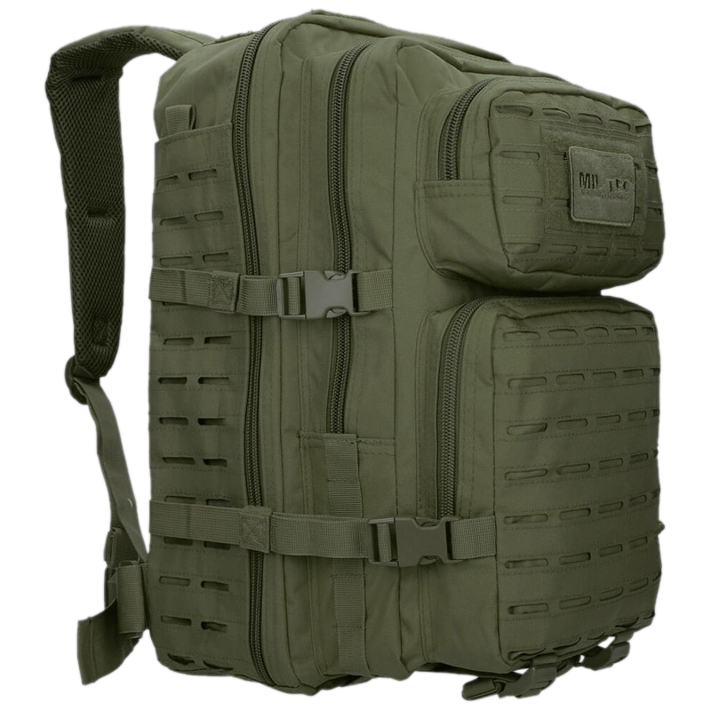 Zaino Assault Pack Laser Cut da 40L Colore OD by Mil-Tec