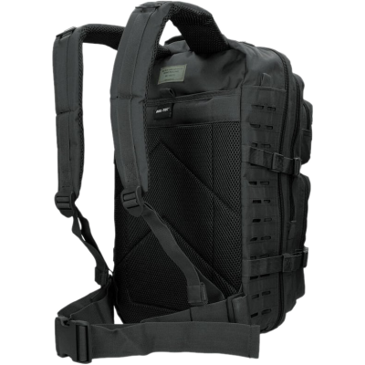 Zaino Assault Pack Laser Cut da 40L Colore Nero by Mil-Tec