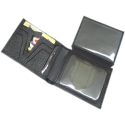 1WG Portafoglio Pelle Martellata Porta Placca/Tesserino Universale By Vega Holster