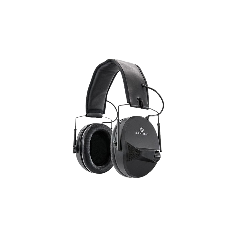 M30 Cuffie da Poligono Amplificate Colore Nero by Earmor