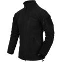 Felpa Alpha Tactical Fleece in Pile a Nido d'Ape Colore Nero by Heliko