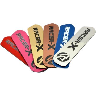 Racer-X Side Plate di Ricambio DX Colore Blu by Double Alpha