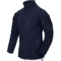 Felpa Alpha Tactical Fleece in Pile a Nido d'Ape Colore Blue Navy by H