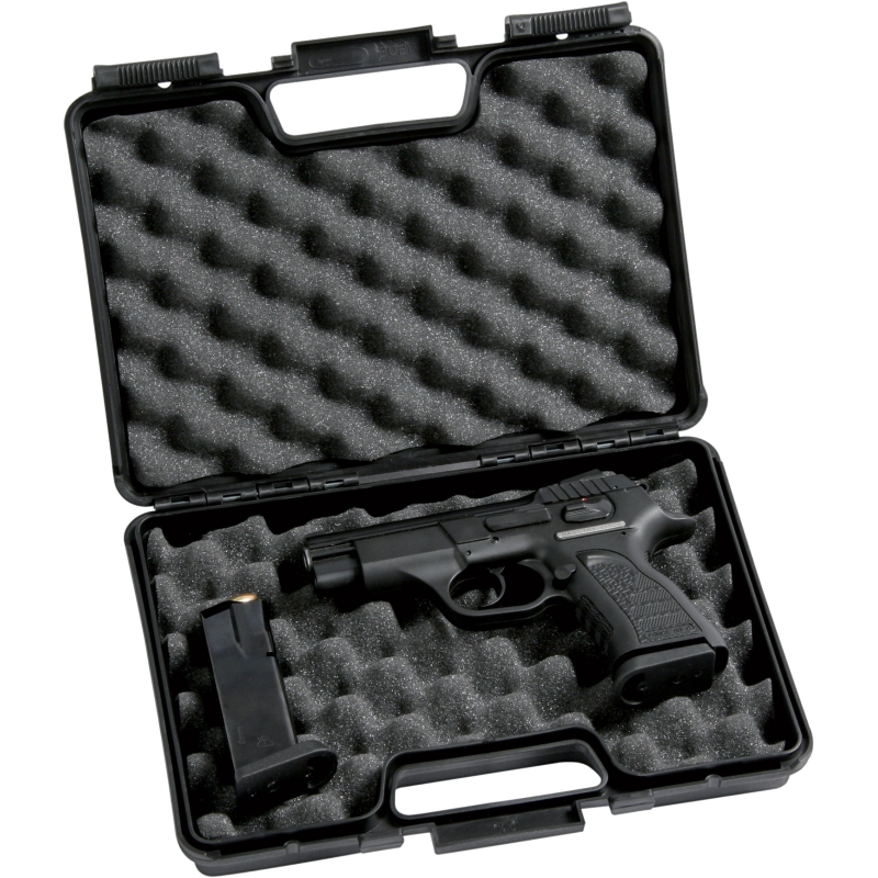 Pistol Case Rigida 28*18,5*7cm Colore Nero by Negrini