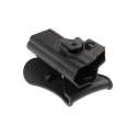 Fondina in Polimero con Pad per Glock 17/18/19/22 Colore Nero by Amoma