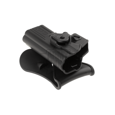 Fondina in Polimero con Pad per Glock 17/18/19/22 Colore Nero by Amoma