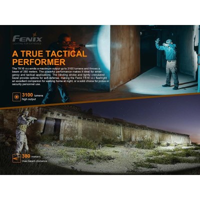 Torcia Led 3100 Lumen TK16 V2.0 by Fenix