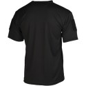 T-Shirt Tattica Quick Dry ad Asciugatura Rapida Colore Nero by Mil-Tec