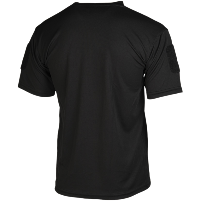 T-Shirt Tattica Quick Dry ad Asciugatura Rapida Colore Nero by Mil-Tec