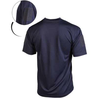 T-Shirt Tattica Quick Dry ad Asciugatura Rapida Colore Blue Navy by Mi