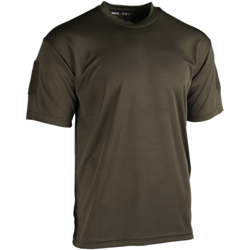 T-Shirt Tattica Quick Dry ad Asciugatura Rapida Colore Verde by Mil-Te