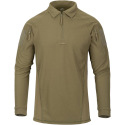 Range Polo Shirt da Tiro Maniche Lunghe Colore Coyote by Helikon