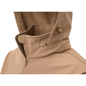Softshell Tactical Jacket con Cappuccio Occultabile Colore OD by Defco