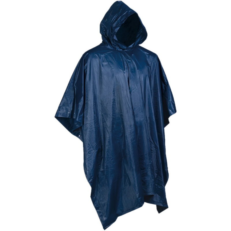 Poncho Impermeabile in Vinile Leggero Colore Blu by Mil-Tec