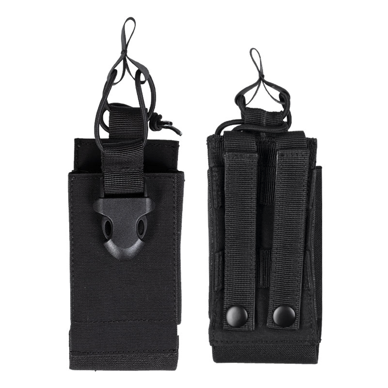 Tasca Porta Radio Grande Colore Nero by Mil-Tec