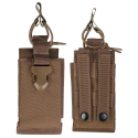 Tasca Porta Radio Grande Colore Coyote by Mil-Tec