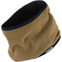 Collare Reversibile in Micro Pile a Griglia Colore Coyote/Nero by Cond