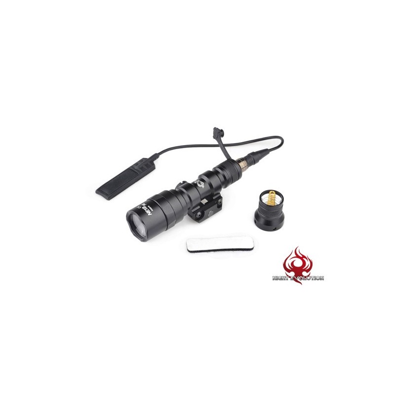 Torcia Tattica per Weaver M300 Mini 200 Lumen by Night Evolution