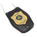 1WB115 Porta Placca con Collana Protezione Civile inclusa Placca by Vega Holster