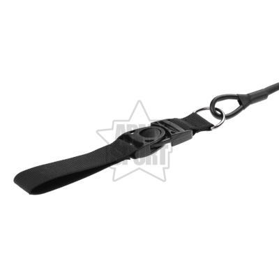 Correggiolo con Clip a Sgancio Rapido Colore Nero by Amomax
