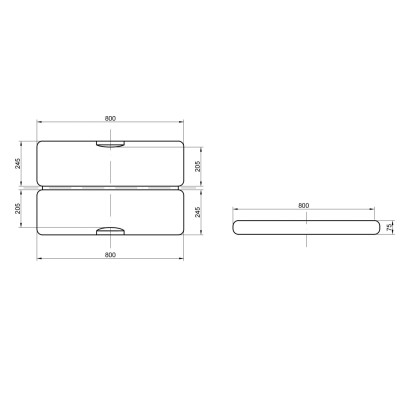 Valigia Rigida Portafucile 80*24,5*7,5cm by Negrini