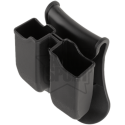 Doppio Porta Caricatore 92-CZ con Pad Colore Nero by Amomax