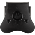 Doppio Porta Caricatore Glock con Pad Colore Nero by Amomax